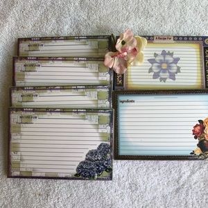 Fine Art Recipe Cards